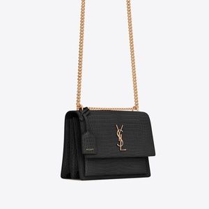 YSL BLACK CROSSBODY